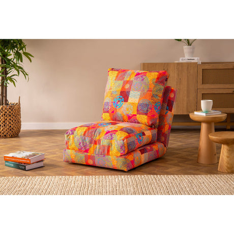 Majuro 1 (29 x 125 x 63 cm) Flerfärgad 1-sits bäddsoffa