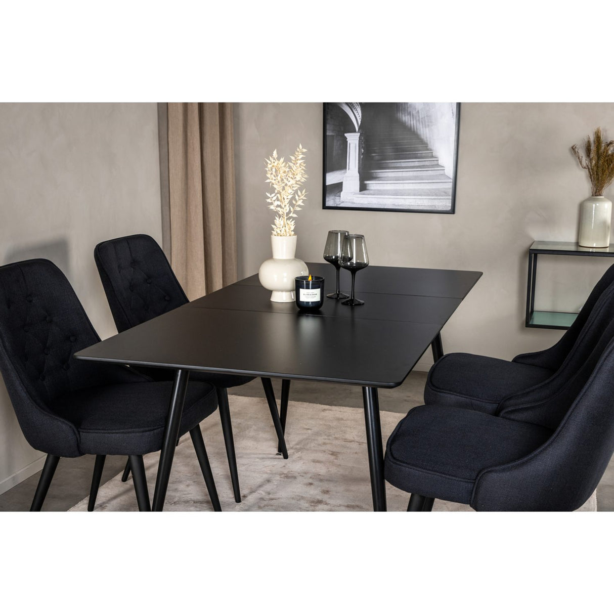 Silar, Velvet Deluxe Rektangulär matgrupp