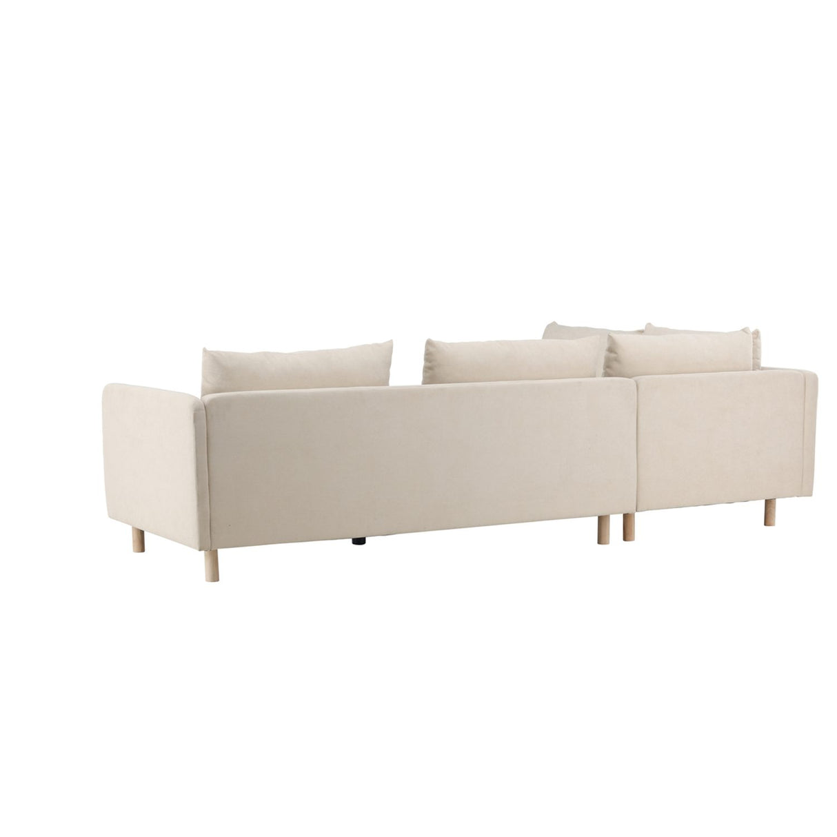 Noll 3-sitssoffa Beige, Hörnsoffgrupp