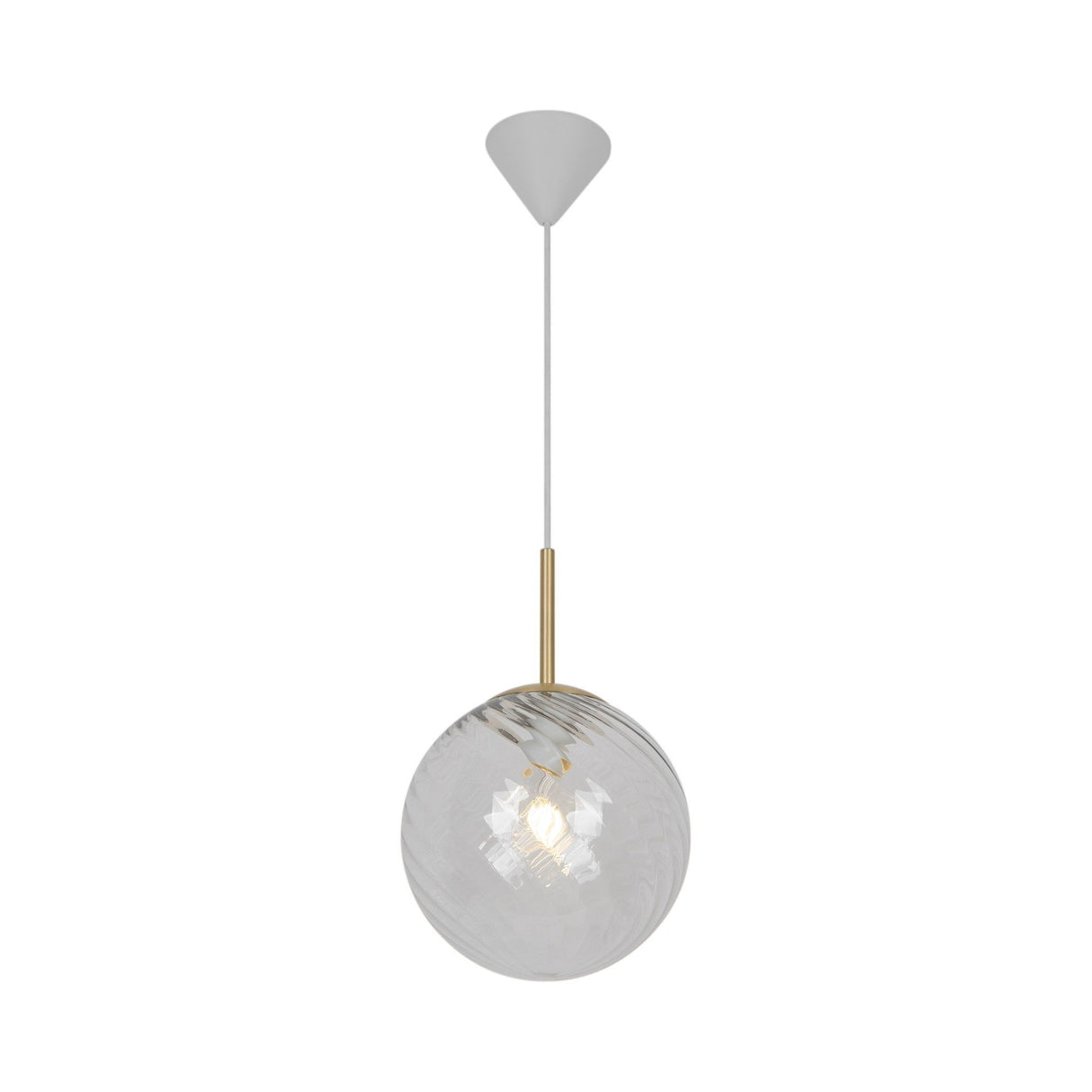 Chisell Mässing Taklampa 25 cm