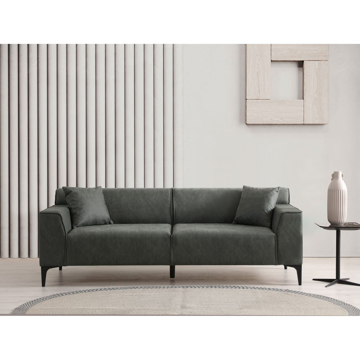Piccolito 3-sits soffa Grön