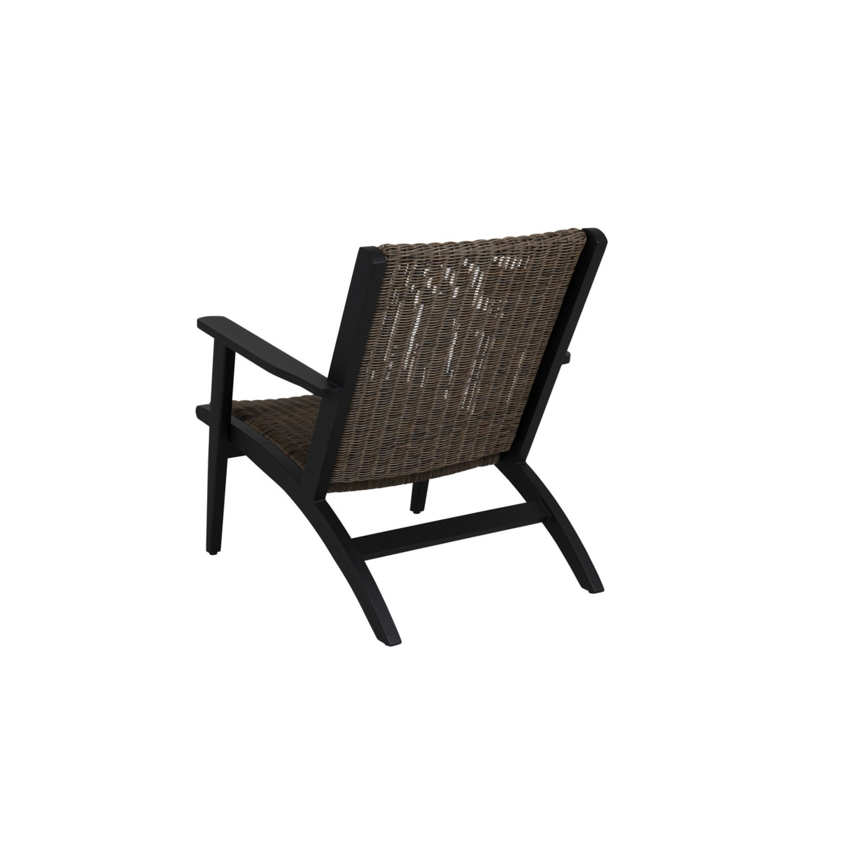 Kira Loungefåtölj Svart/Rustik