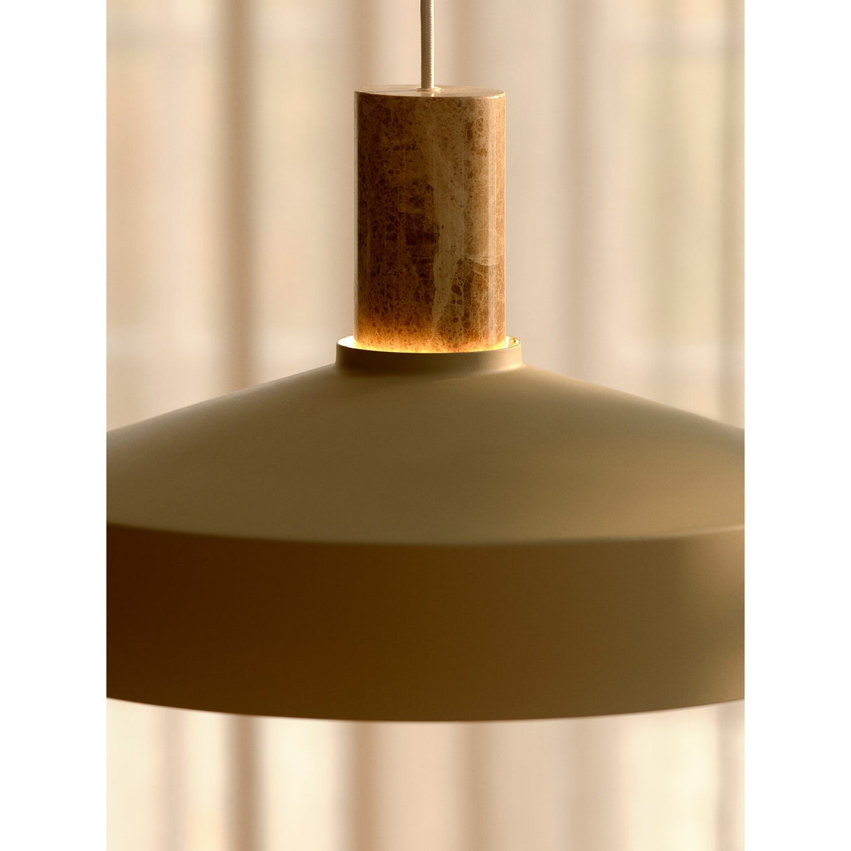 Elvas Marble Taklampa Beige