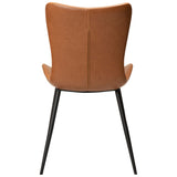 Medusa Stol Vintage Light Brown Art.Leather, Black