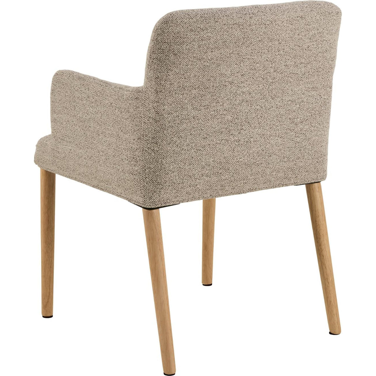 Zoe Matstol med Armstöd Monza tyg Beige
