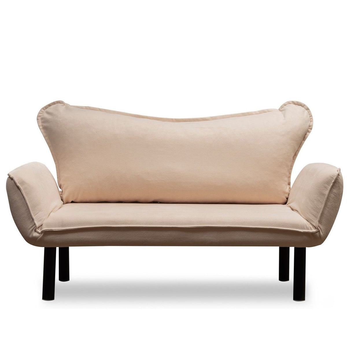Tunis (150 x 70 x 75 cm) Creme 2-sits bäddsoffa