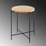 Shado IV (46 x 56 x 46 cm) Soffbord Svart Natur