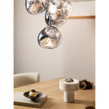 Stone Portabel lampa Silver
