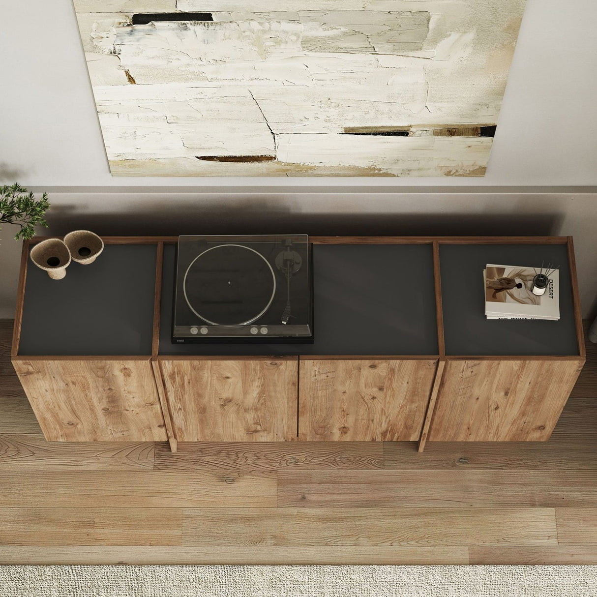 Dant Konsolbord Atlantic Pine Antracit