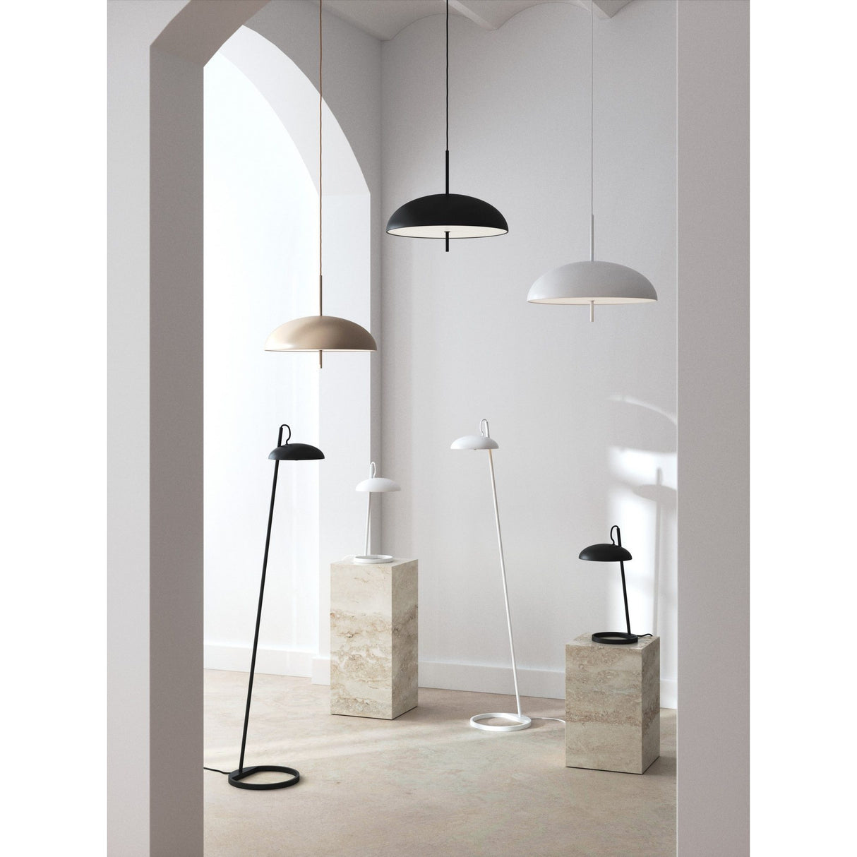 Versale Taklampa 50 cm, Vit