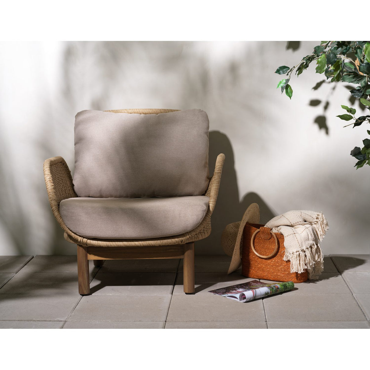 Lily Fåtölj Beige