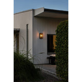 Carpi E27 Vägglampa Ute Svart/Klar, Stor (20.5 cm)
