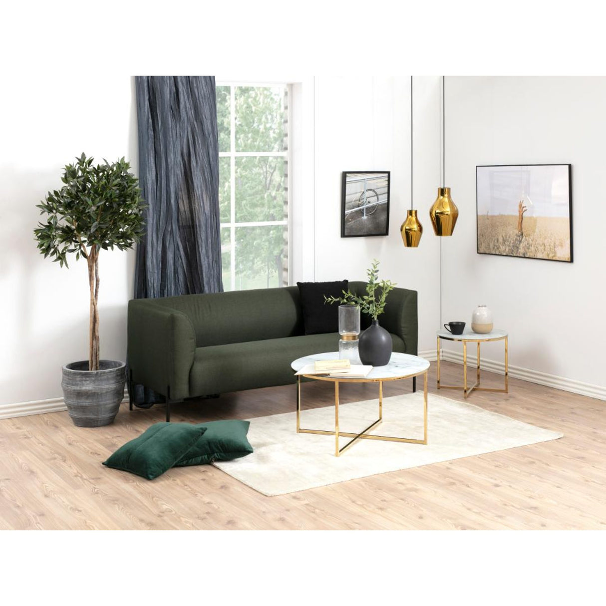 Versailles Soffbord Rund 80 cm