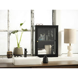 Milano Väggskåp 60 cm svart Glas