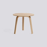 Bella Ø45 × H39 cm Soffbord ek med vattenbaserad lack