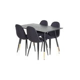 Dipp Rektangulärt matbord Svart, 120 x 85