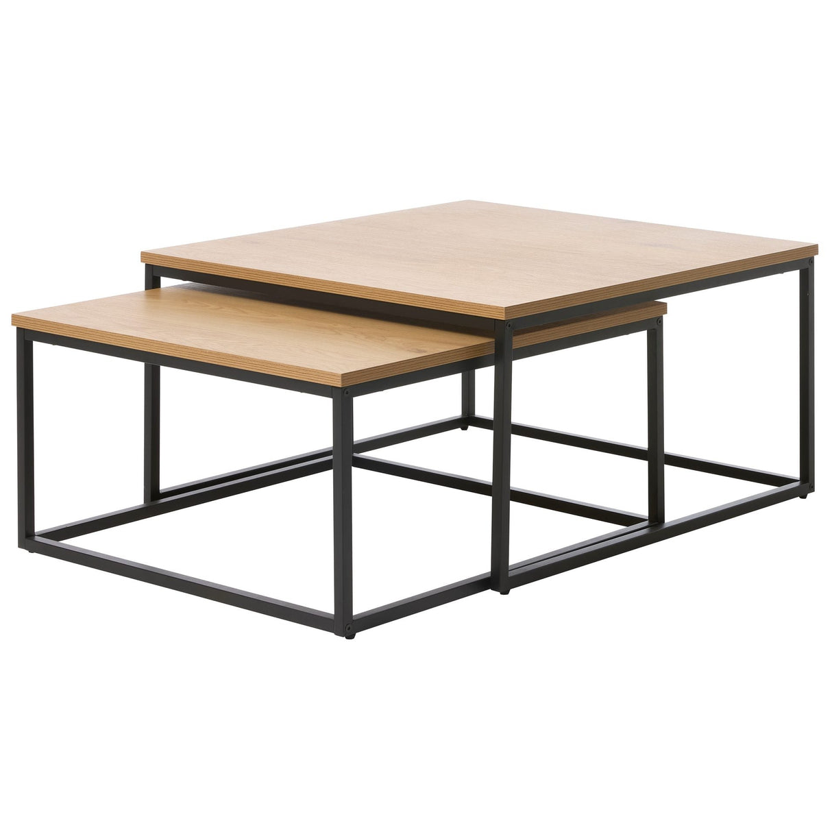 Classico Satsbord 75x75 cm Naturlig ek