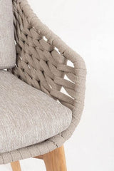 Monterosso Stol Beige/Teak
