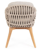 Monterosso Stol Beige/Teak