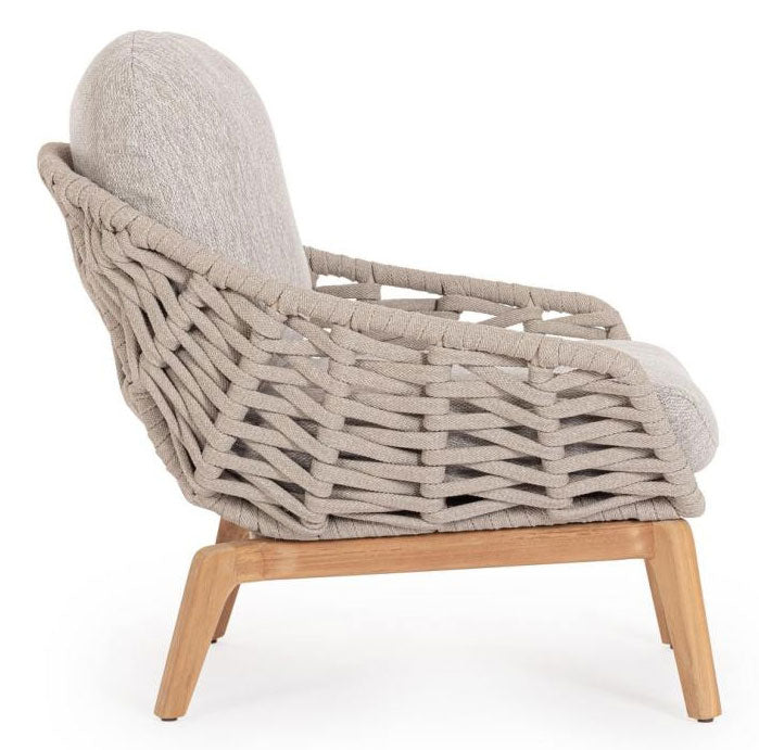 Monterosso Fåtölj Beige/Teak