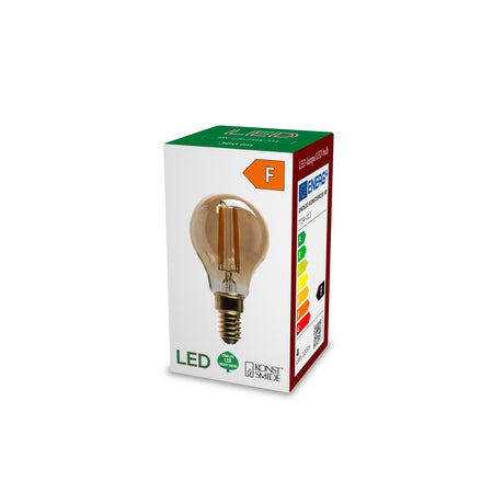 Glödlampa E14 LED P45 Glödlampa Gul