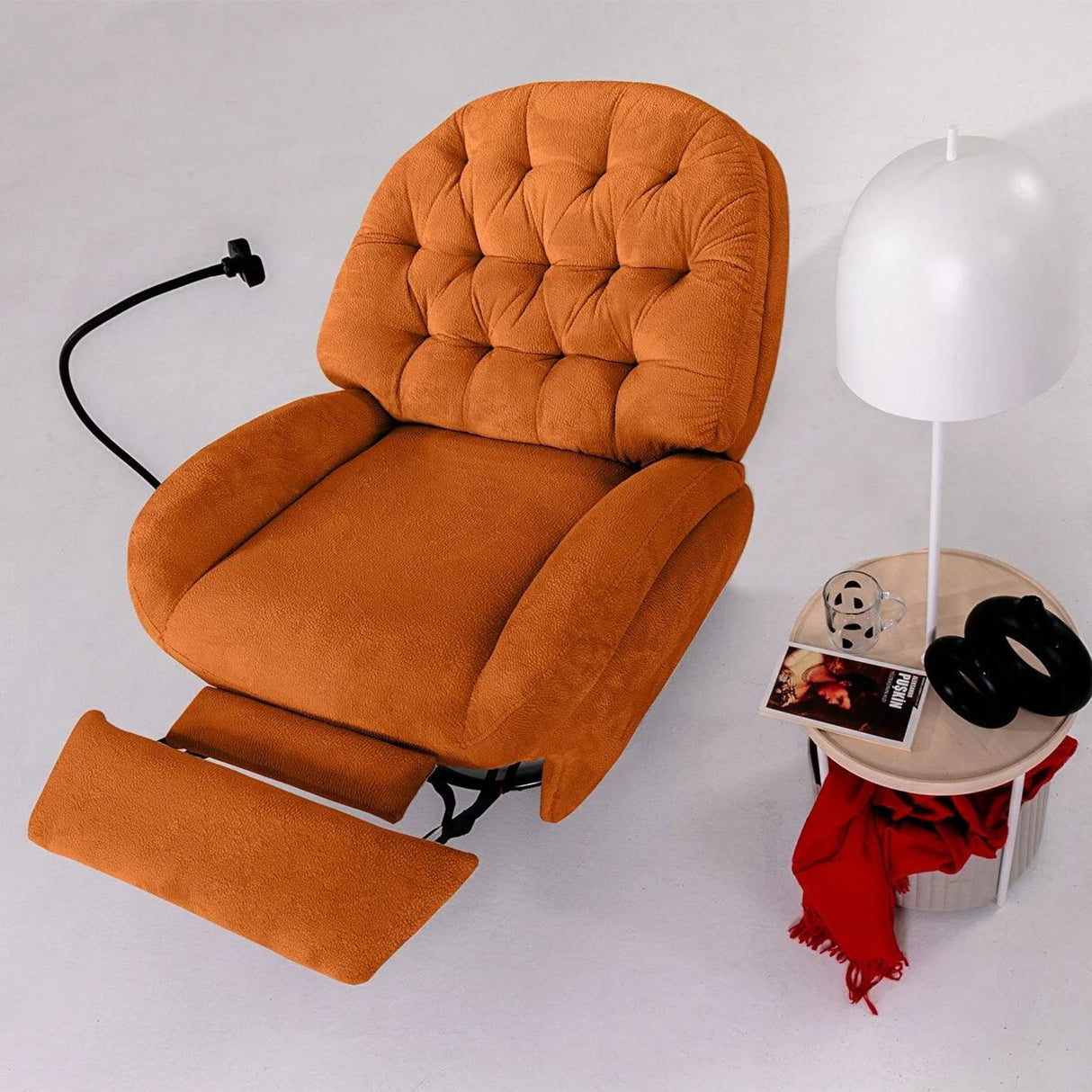 Ellie Electric Reclinerfåtölj Tegelröd