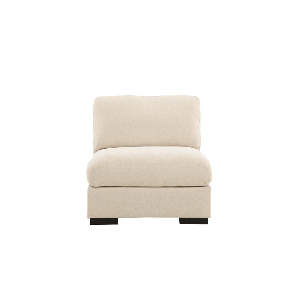 Salerno Hörnsoffa Beige, Mittdel