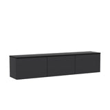 Medellín upplyst (160 x 35 x 32 cm) Antracit TV-bänk