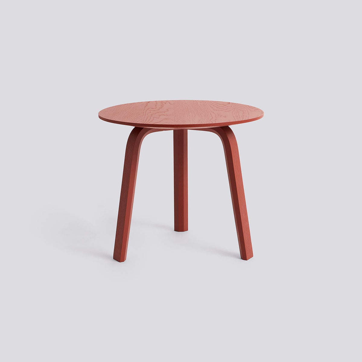 Bella Ø45 × H39 cm Soffbord Tile red – ek med vattenbaserad lack