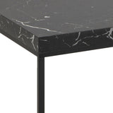 Barossa Soffbord 45x110x55 cm Svart Marquina