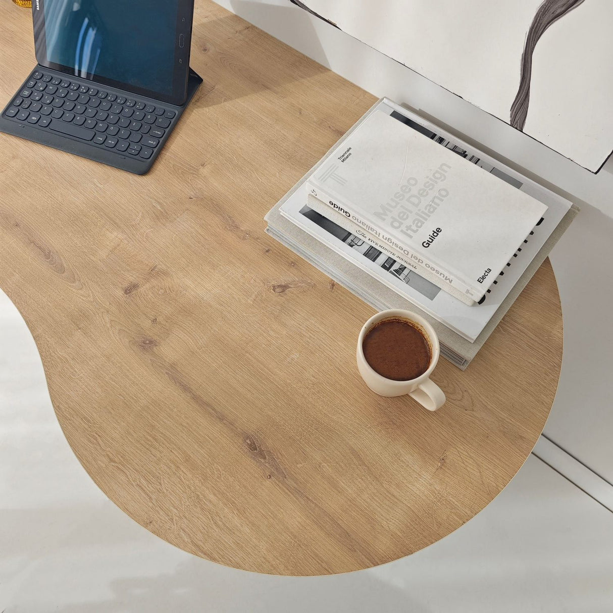 Nicosia (120 x 75 x 60 cm) Skrivbord Sapphire Oak