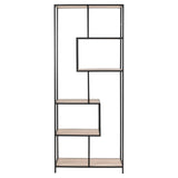 Seaford Bokhylla Asymmetrisk 185x77x35 cm Sonoma Ek