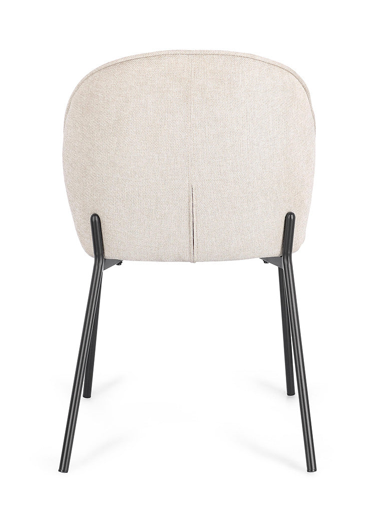 Camden Stol Svart/Beige