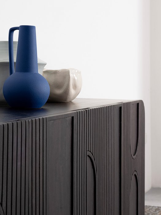 Raquel Sideboard 4D Svart