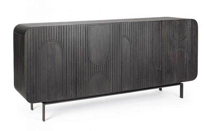 Raquel Sideboard 4D Svart