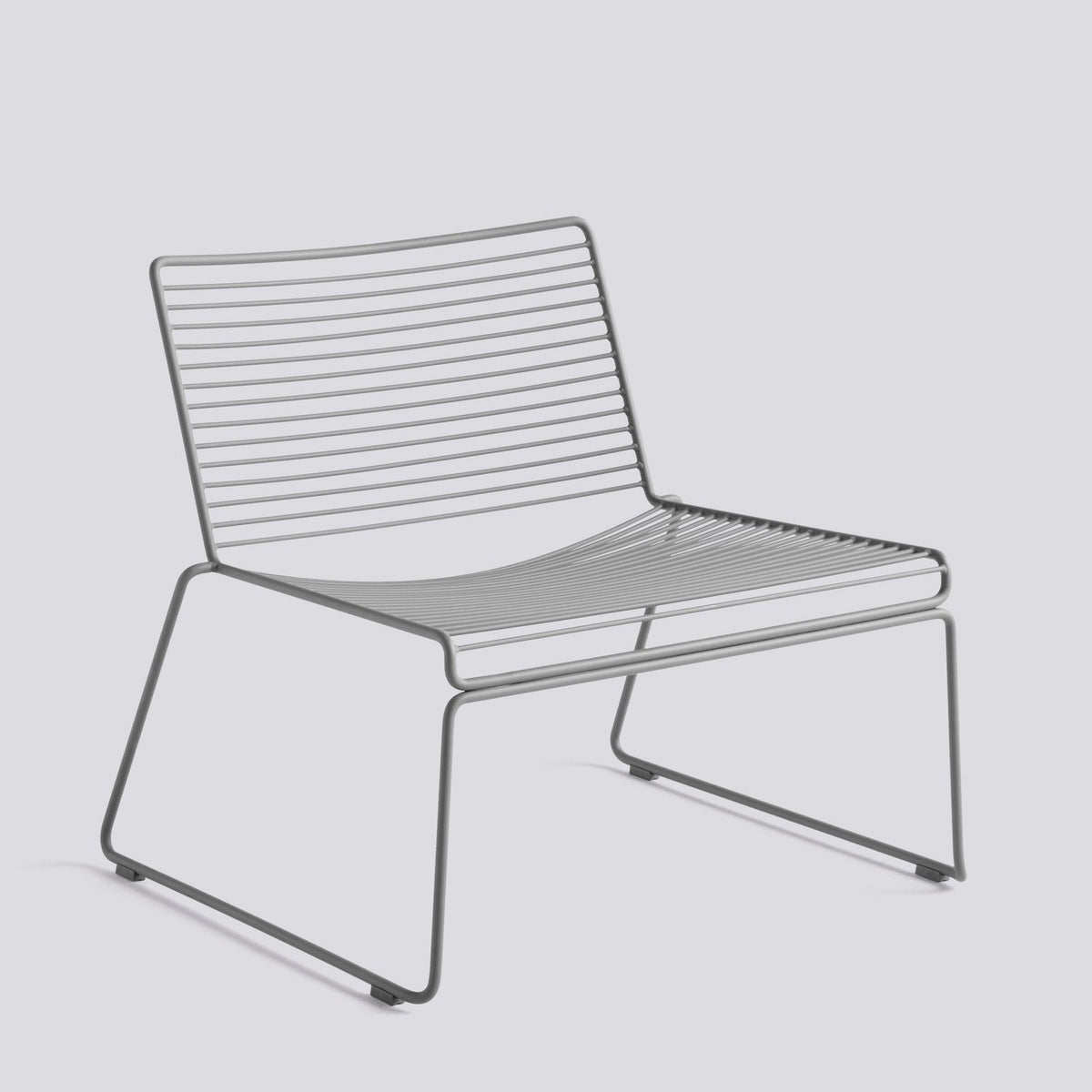 Hee Fåtölj Asphalt grey – pulverlackerat stål