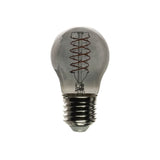 Glödlampa E27 SPIRAL-LED P45 Glödlampa Rökfärgad