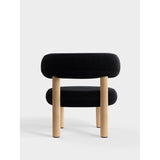 Fat Loungestol Gentle Black NAW