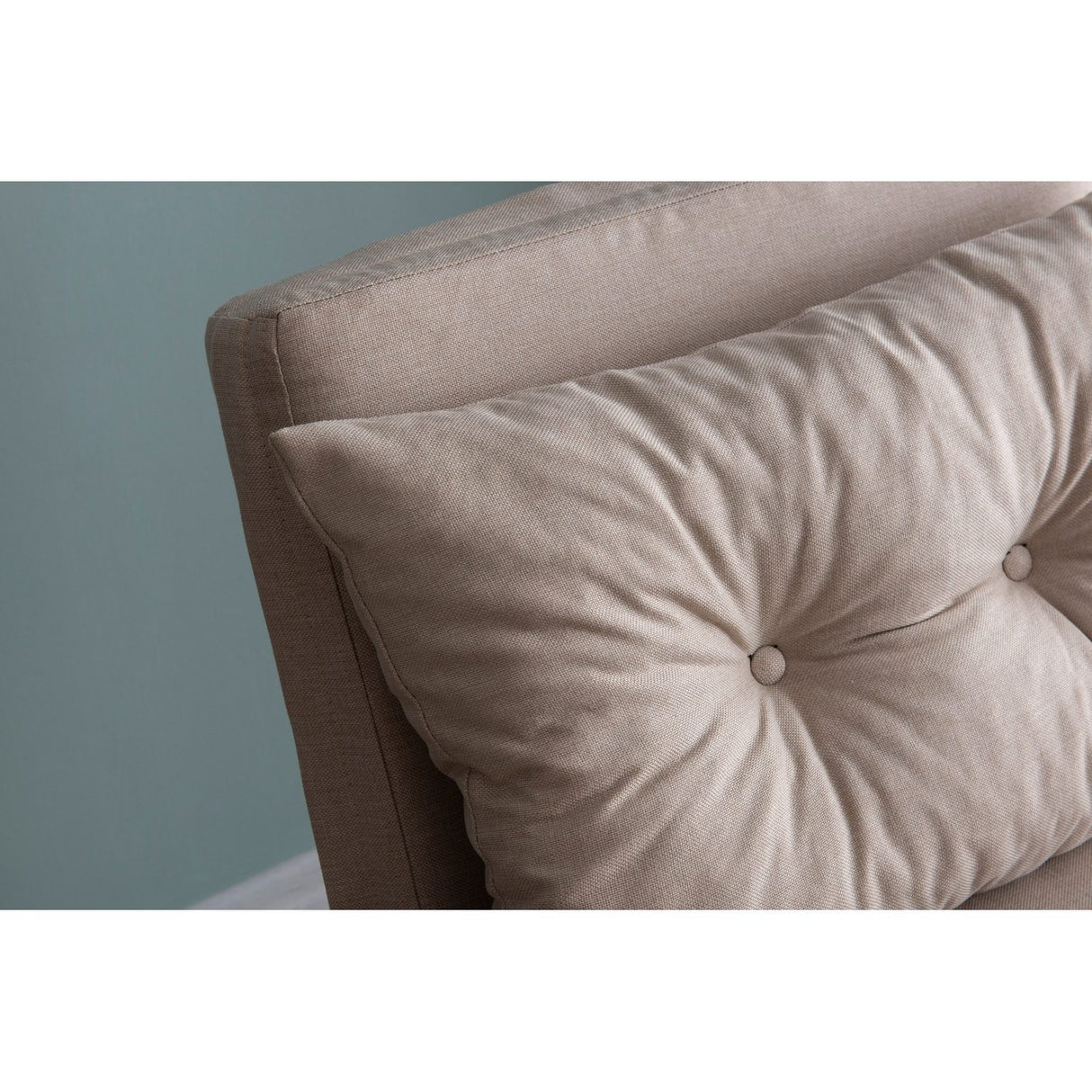 Tarawa v2 Enkel (26 x 120 x 60 cm) Creme 1-sits bäddsoffa