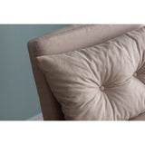 Tarawa v2 Enkel (26 x 120 x 60 cm) Creme 1-sits bäddsoffa