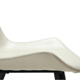 Hype Stol Bone White Art.Leather, Black