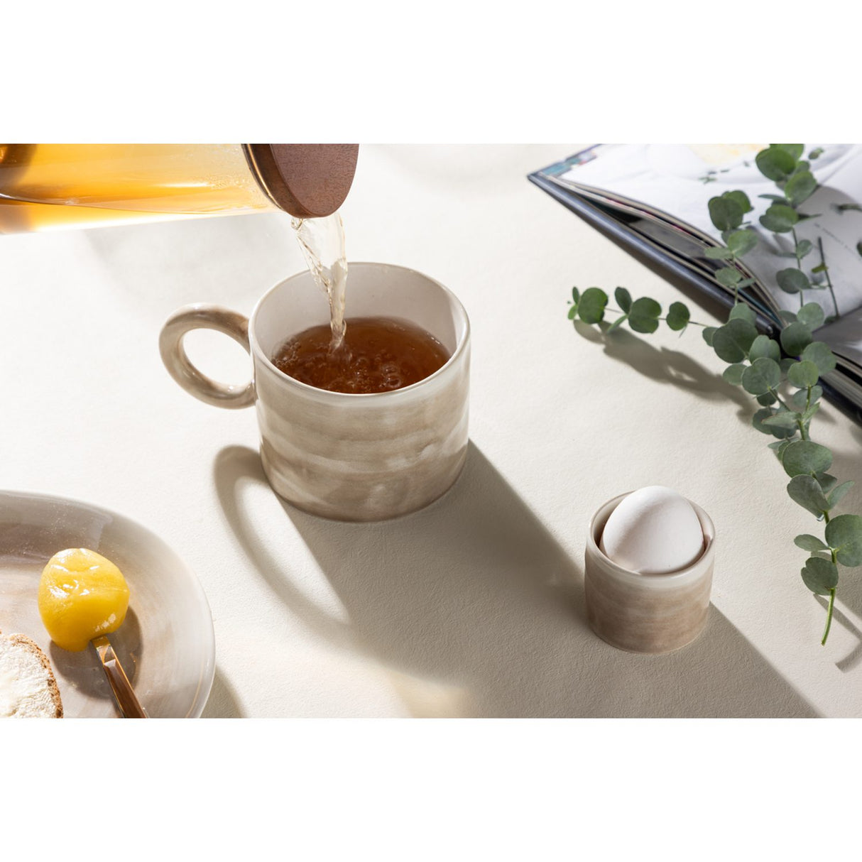 Jublie Kaffekopp Beige, ⌀10