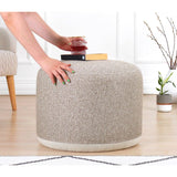 Tbilisi (56 x 42 cm) Beige Puff