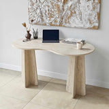 Nicosia (120 x 75 x 60 cm) Skrivbord Travertin