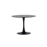 Glade Runt matbord Svart, MDF, ⌀100