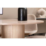 Bianca, Polar Rund matgrupp Beige, Svart, Svart,Vitt, ⌀110