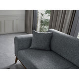 Astana 3-sits (222 x 90 x 80 cm) 3-sits bäddsoffa Ljusgrå