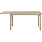 Aker 140x80 cm Matbord vitpigmenterat, 140x80 cm