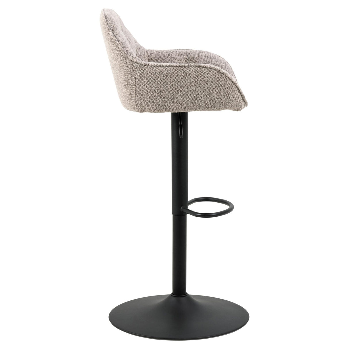 Toulon Barstol Trumpetbas Monza tyg Beige