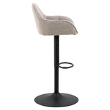 Toulon Barstol Trumpetbas Monza tyg Beige
